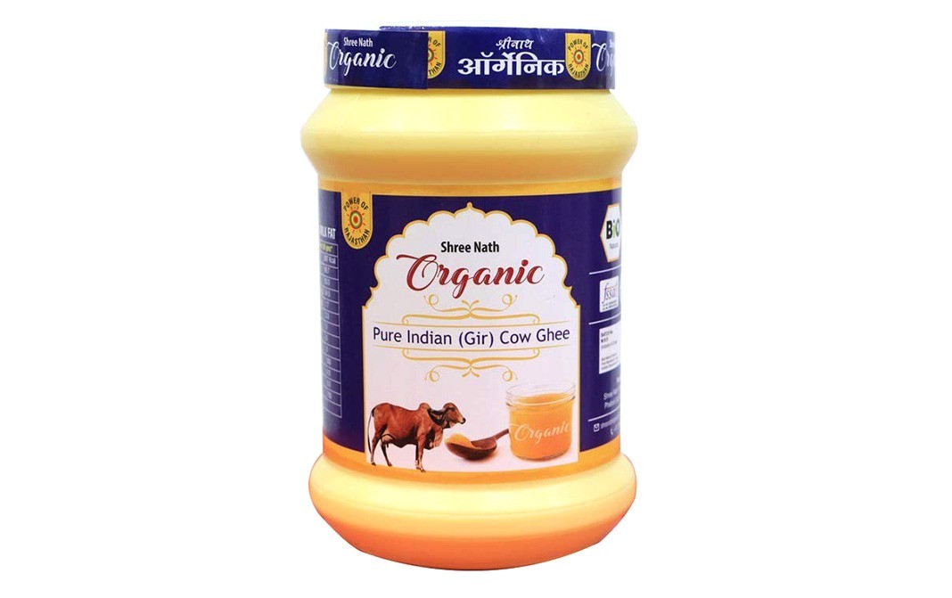 Woh Hup Pure Indian (Gir) Cow Ghee    Plastic Jar  1 litre